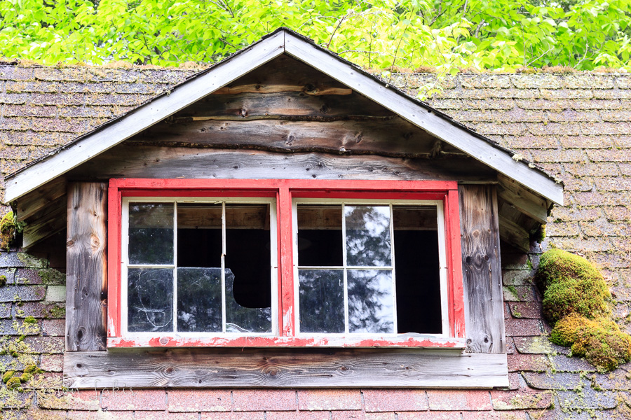 broken window