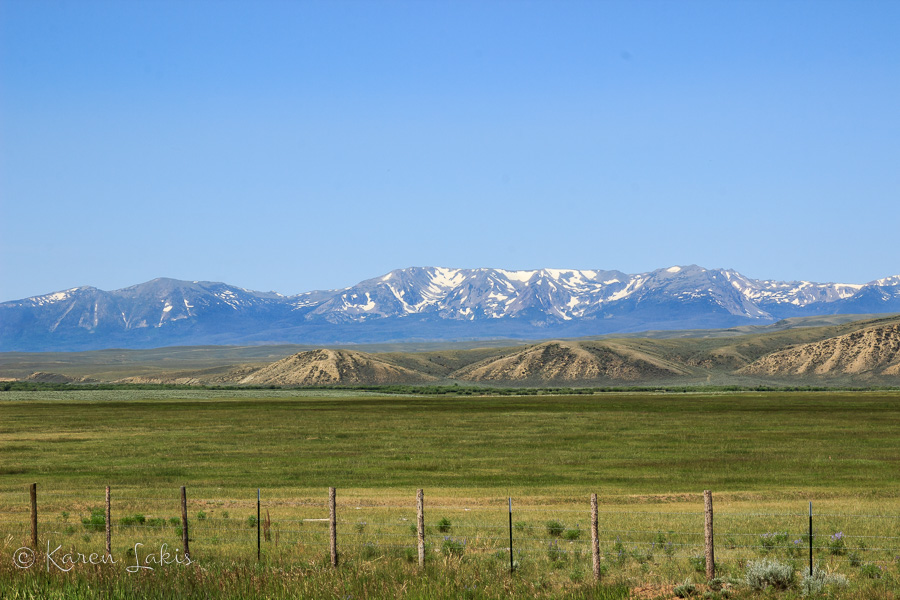 Snowy mountain