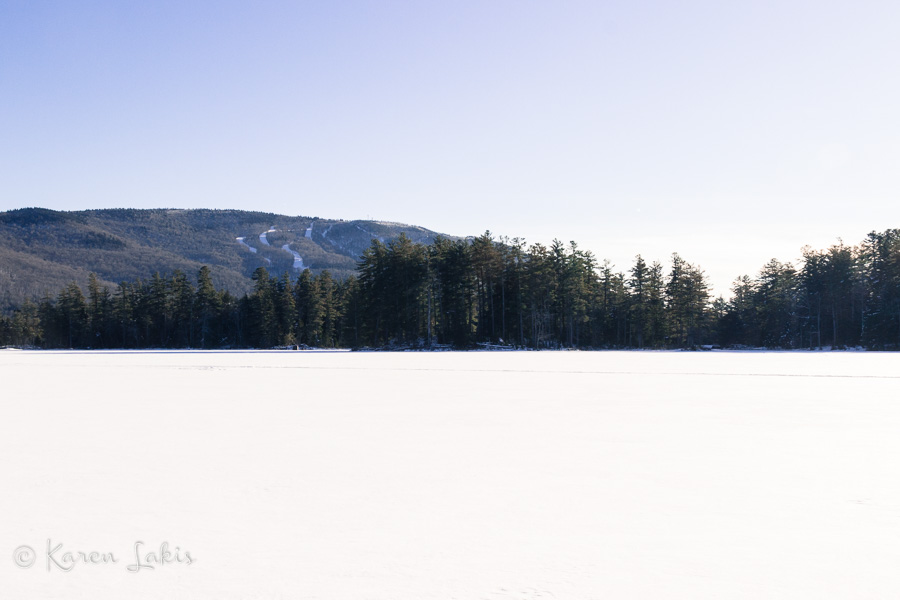 Magic Mountain from Lowell Lake