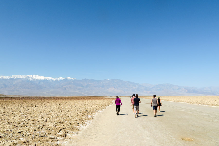 Death Valley salt flats