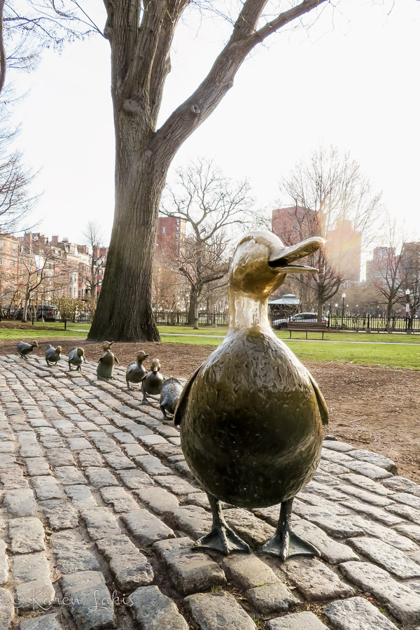 Make Way for Ducklings - Boston Public Garden