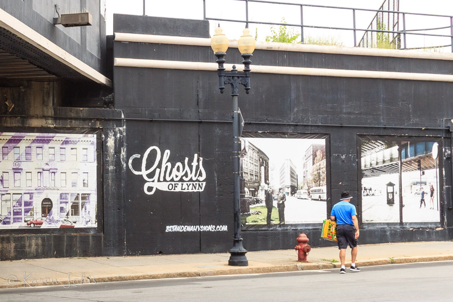 Ghosts of Lynn mural