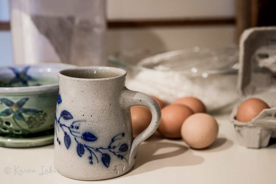 coffee and breakfast ingredients