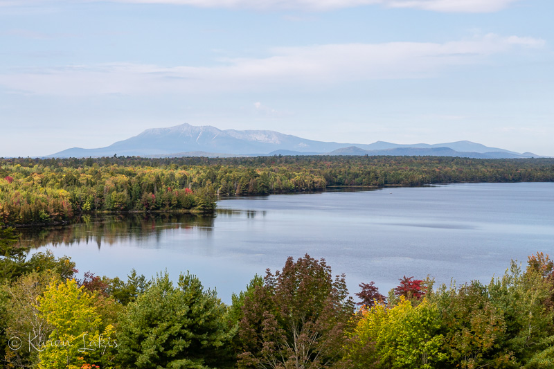 view of Mount Katahdin