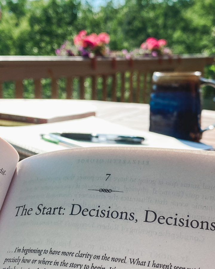 Learning about writing-the start: decisions, decisions