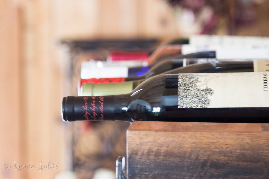 Ballard Design Vigneto wine shelf