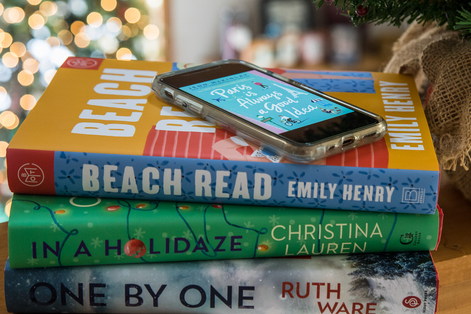 stack of books